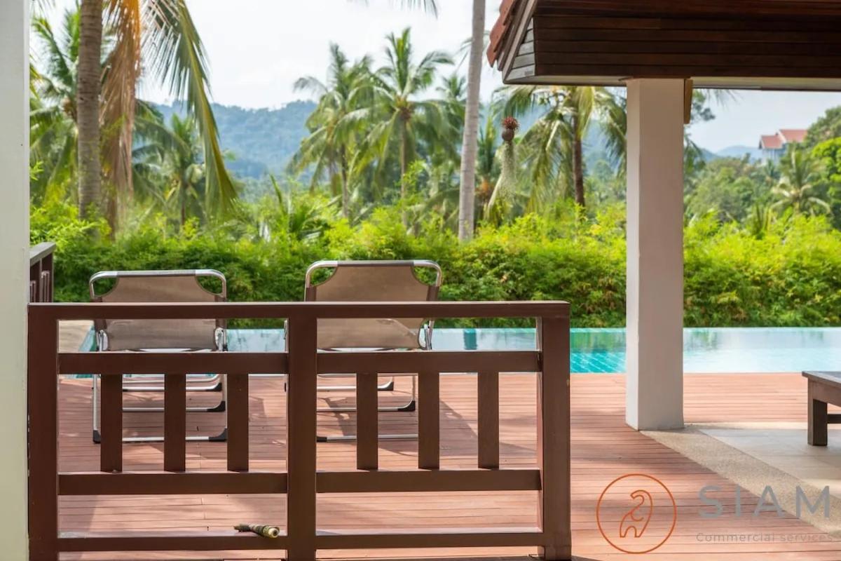 Sweet Heaven Villa 2Br Private Pool & Jungle View Ko Samui Eksteriør bilde