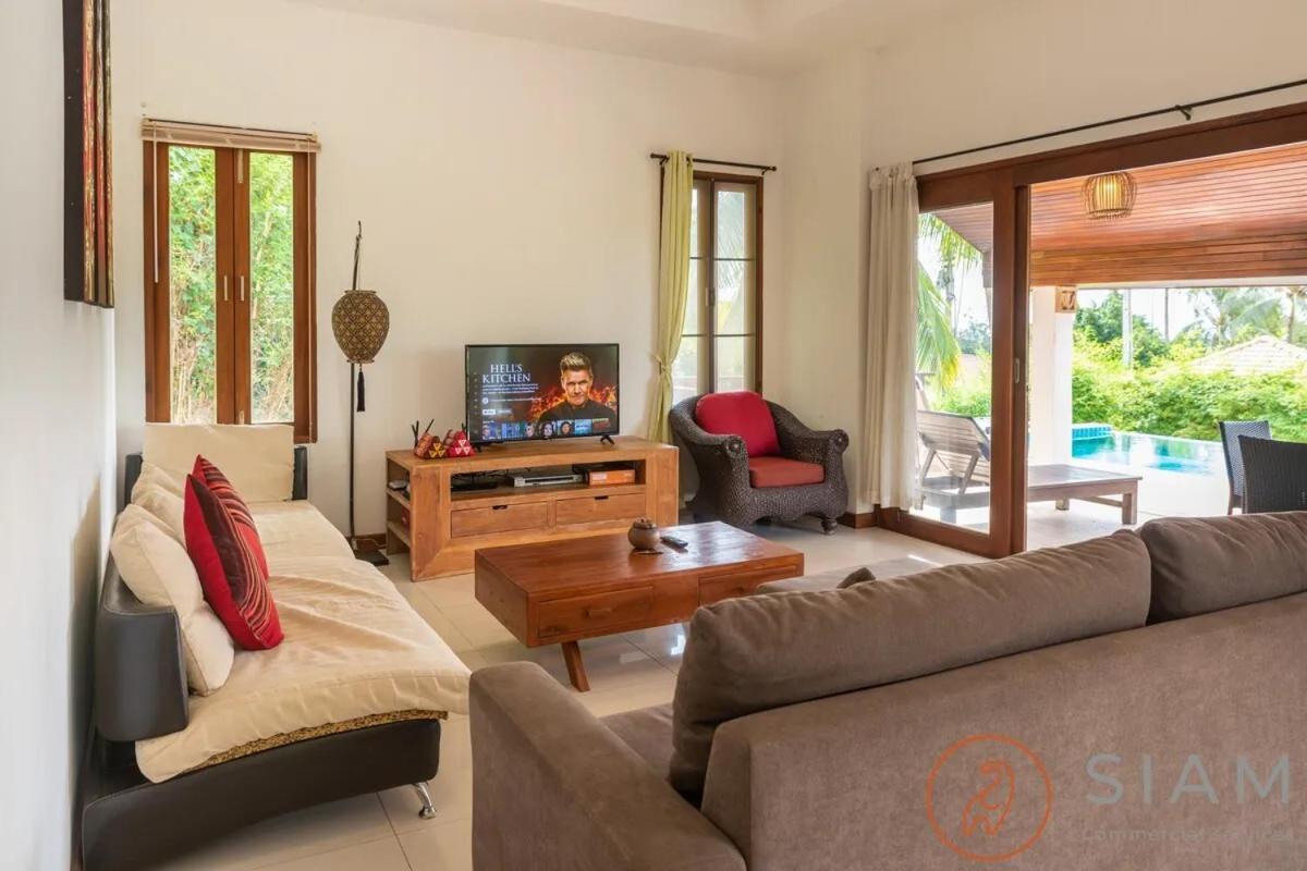 Sweet Heaven Villa 2Br Private Pool & Jungle View Ko Samui Eksteriør bilde