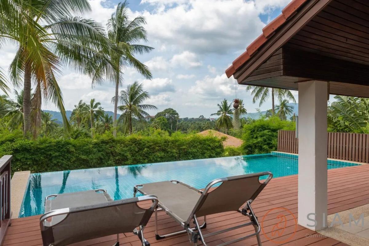 Sweet Heaven Villa 2Br Private Pool & Jungle View Ko Samui Eksteriør bilde