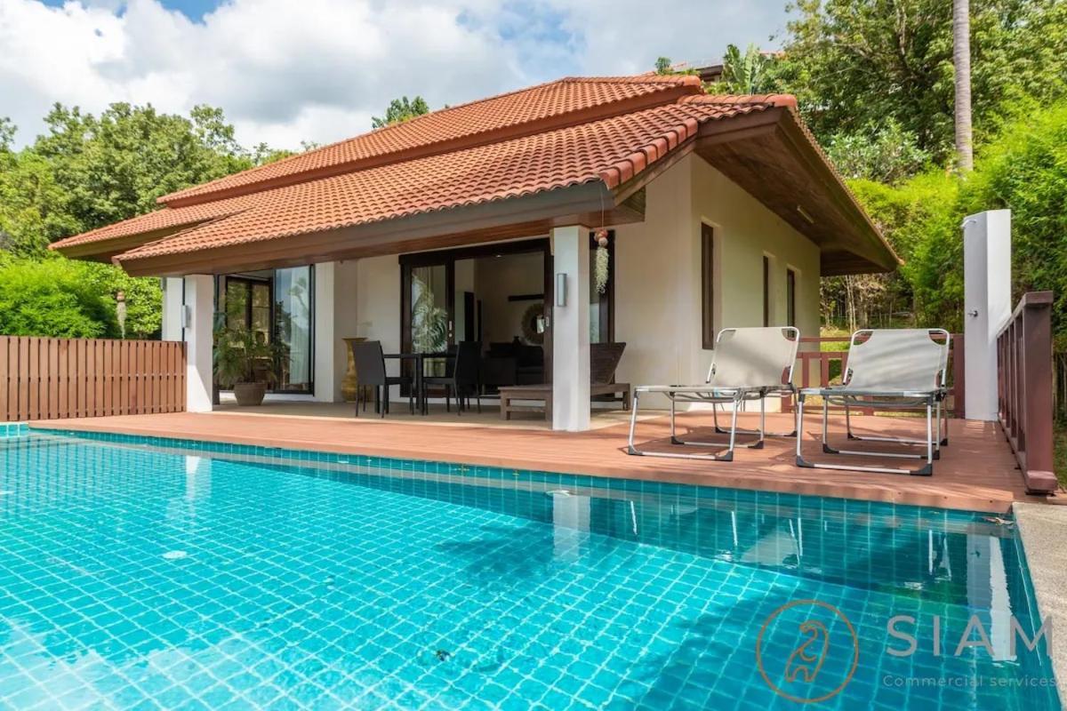 Sweet Heaven Villa 2Br Private Pool & Jungle View Ko Samui Eksteriør bilde